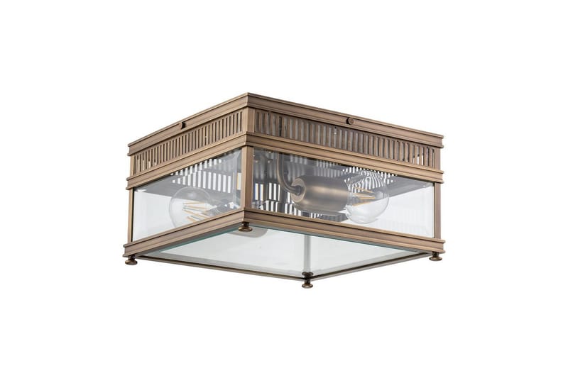 Takmonterad Elstead Lighting Holborn Mörk brons - Mörk brons - Belysning & el - Inomhusbelysning & lampor - Sovrumslampa - Taklampa sovrum