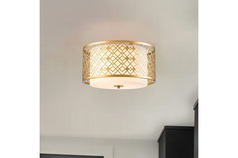 Takmonterad Elstead Lighting Ziggy - Belysning & el - Inomhusbelysning & lampor - Sovrumslampa - Taklampa sovrum