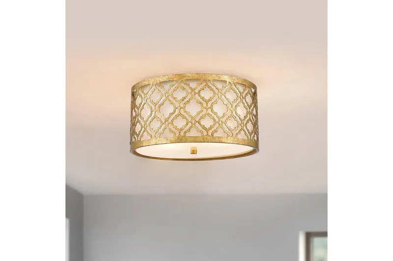 Takmonterad Gilded Nola Arabella - Belysning & el - Inomhusbelysning & lampor - Sovrumslampa - Taklampa sovrum