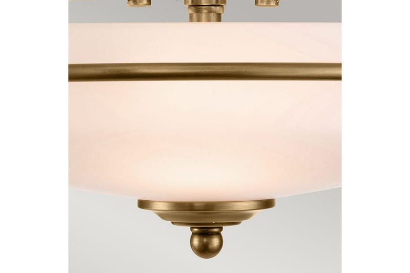 Takmonterad Quoizel Griffin Väderbiten Mässing - Väderbiten Mässing - Belysning & el - Inomhusbelysning & lampor - Sovrumslampa - Taklampa sovrum