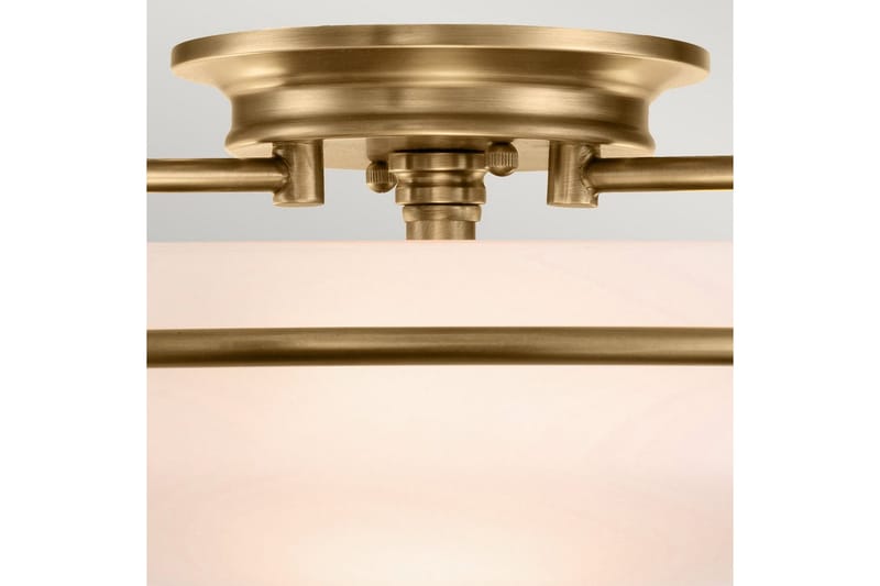 Takmonterad Quoizel Griffin Väderbiten Mässing - Väderbiten Mässing - Belysning & el - Inomhusbelysning & lampor - Sovrumslampa - Taklampa sovrum