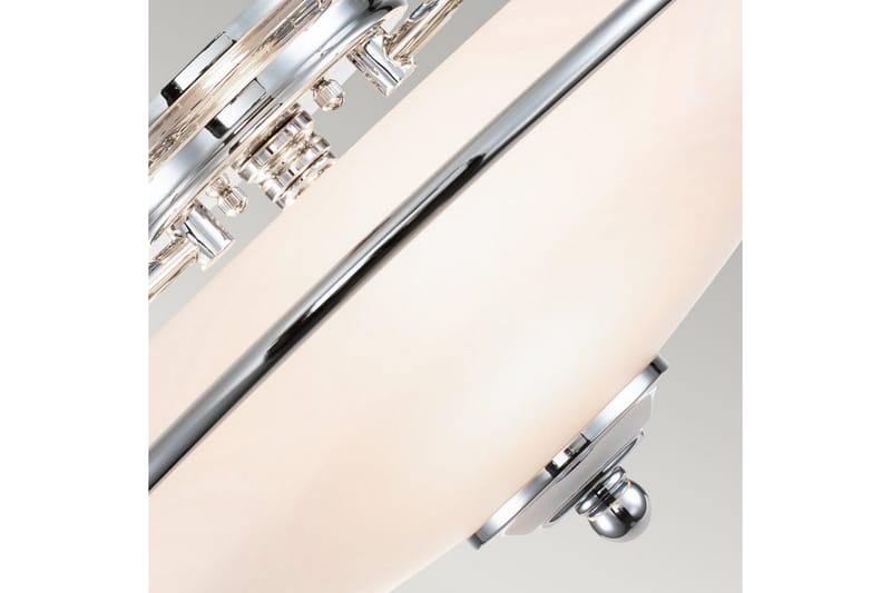 Takmonterad Quoizel Griffin Polerad Krom - Polerad Krom - Belysning & el - Inomhusbelysning & lampor - Sovrumslampa - Taklampa sovrum