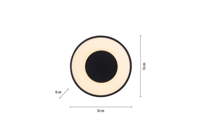 Tanika Just Light Taklampa - Black - Belysning & el - Inomhusbelysning & lampor - Sovrumslampa - Taklampa sovrum