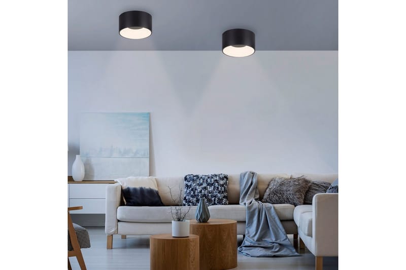 Tanika Just Light Taklampa - Black - Belysning & el - Inomhusbelysning & lampor - Sovrumslampa - Taklampa sovrum
