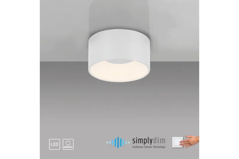 Tanika Just Light Taklampa - White - Belysning & el - Inomhusbelysning & lampor - Sovrumslampa - Taklampa sovrum