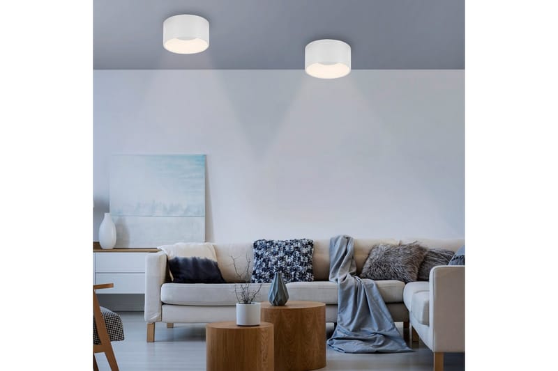 Tanika Just Light Taklampa - White - Belysning & el - Inomhusbelysning & lampor - Sovrumslampa - Taklampa sovrum