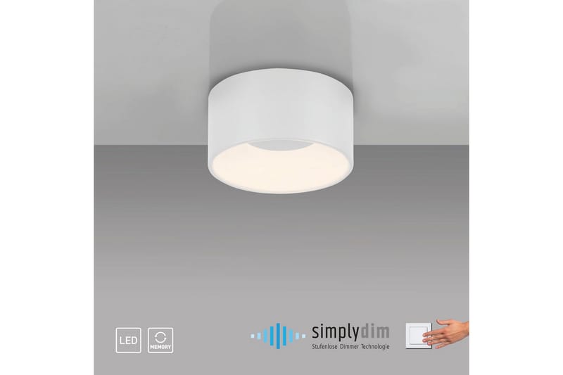 Tanika Just Light Taklampa - White - Belysning & el - Inomhusbelysning & lampor - Sovrumslampa - Taklampa sovrum