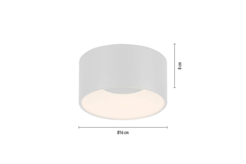 Tanika Just Light Taklampa - White - Belysning & el - Inomhusbelysning & lampor - Sovrumslampa - Taklampa sovrum