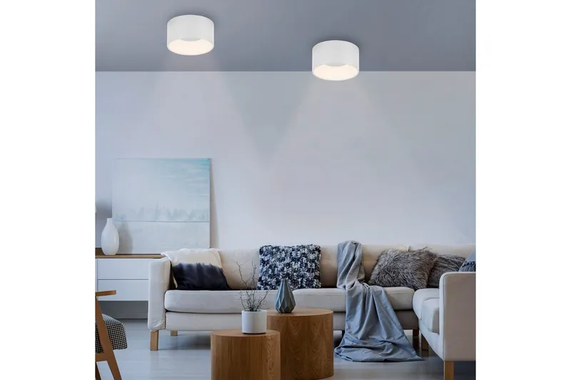 Tanika Just Light Taklampa - White - Belysning & el - Inomhusbelysning & lampor - Sovrumslampa - Taklampa sovrum