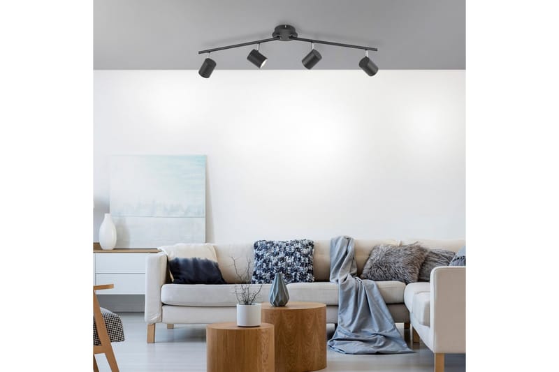 Tarik Just Light Taklampa - Anthracite Grey - Belysning & el - Inomhusbelysning & lampor - Sovrumslampa - Taklampa sovrum