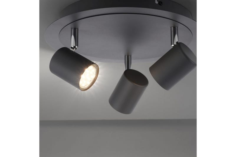 Tarik Just Light Taklampa - Anthracite Grey - Belysning & el - Inomhusbelysning & lampor - Sovrumslampa - Taklampa sovrum