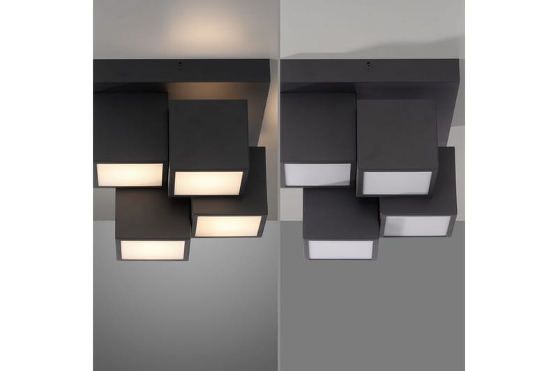 Tetris Just Light Taklampa - Black - Belysning & el - Inomhusbelysning & lampor - Sovrumslampa - Taklampa sovrum