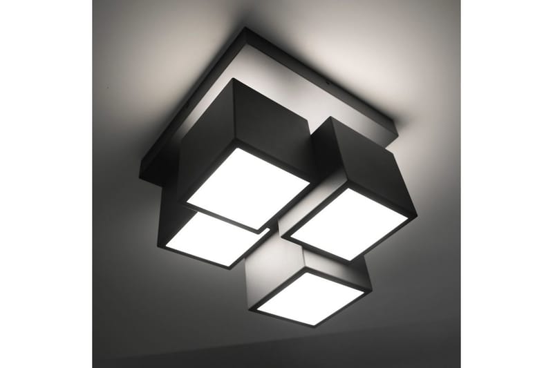 Tetris Just Light Taklampa - Black - Belysning & el - Inomhusbelysning & lampor - Sovrumslampa - Taklampa sovrum