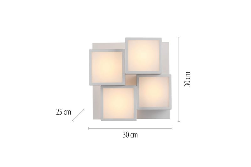 Tetris Just Light Taklampa - White - Belysning & el - Inomhusbelysning & lampor - Sovrumslampa - Taklampa sovrum