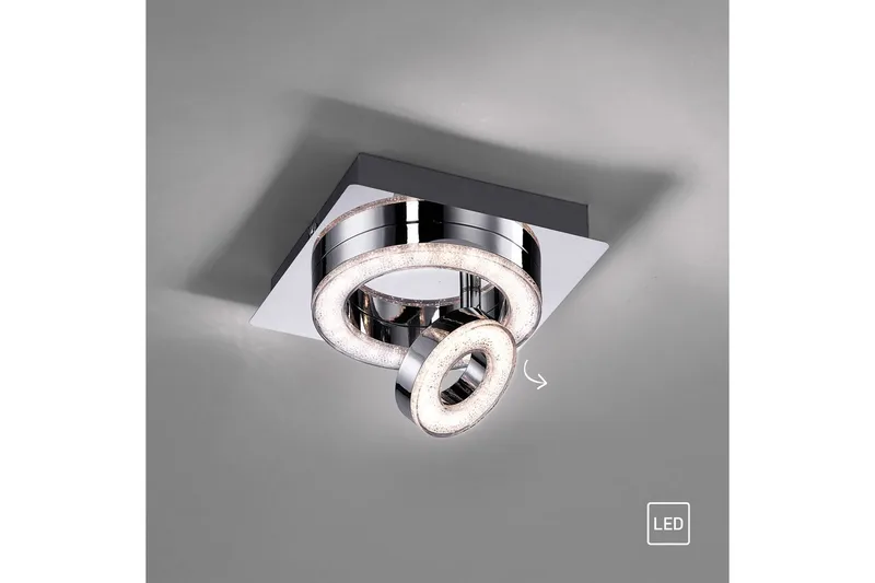 Tim Just Light Taklampa - Chrome - Belysning & el - Inomhusbelysning & lampor - Sovrumslampa - Taklampa sovrum