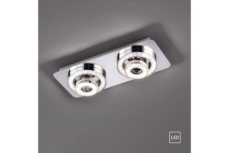 Tim Just Light Taklampa - Chrome - Belysning & el - Inomhusbelysning & lampor - Sovrumslampa - Taklampa sovrum