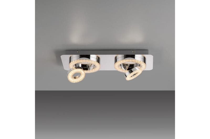 Tim Just Light Taklampa - Chrome - Belysning & el - Inomhusbelysning & lampor - Sovrumslampa - Taklampa sovrum