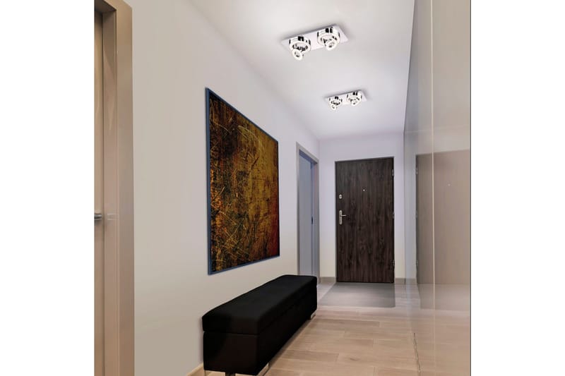 Tim Just Light Taklampa - Chrome - Belysning & el - Inomhusbelysning & lampor - Sovrumslampa - Taklampa sovrum