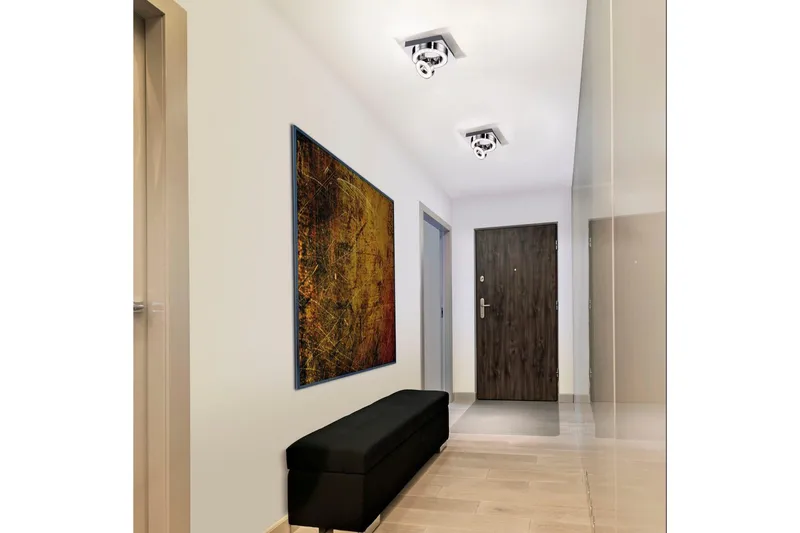 Tim Just Light Taklampa - Chrome - Belysning & el - Inomhusbelysning & lampor - Sovrumslampa - Taklampa sovrum