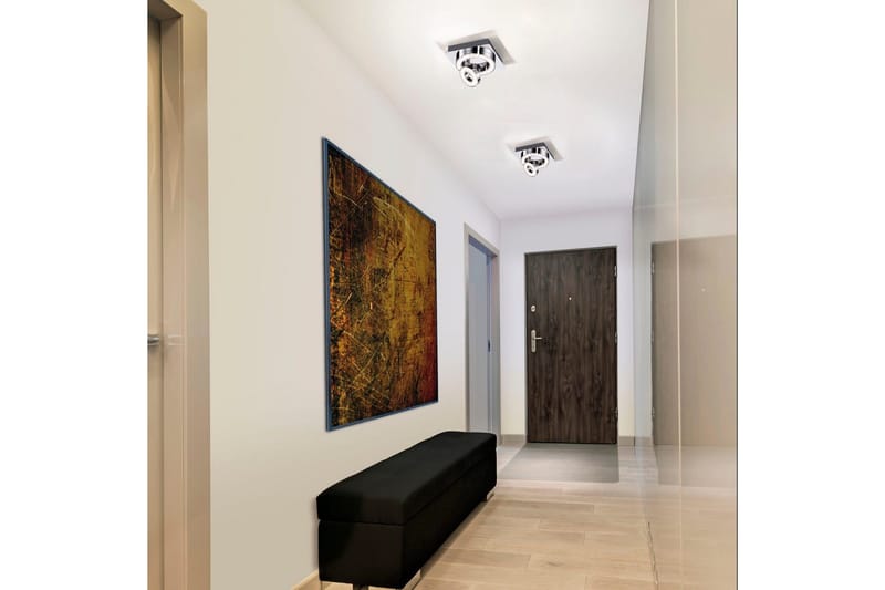 Tim Just Light Taklampa - Chrome - Belysning & el - Inomhusbelysning & lampor - Sovrumslampa - Taklampa sovrum