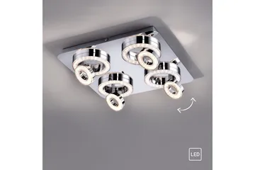 Tim Just Light Taklampa - Chrome - Belysning & el - Inomhusbelysning & lampor - Sovrumslampa - Taklampa sovrum