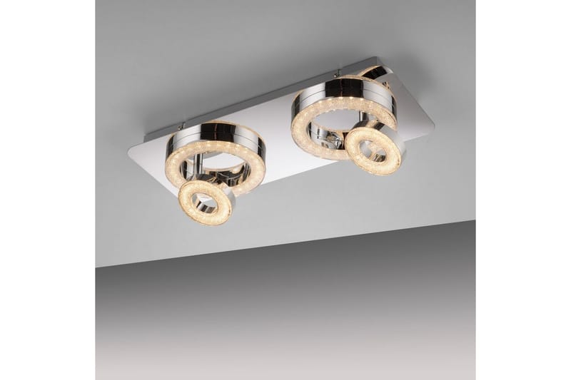 Tim Just Light Taklampa - Chrome - Belysning & el - Inomhusbelysning & lampor - Sovrumslampa - Taklampa sovrum