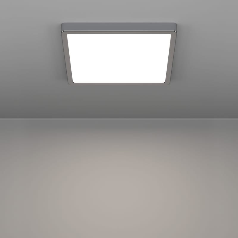 Utanpåliggande lampa Fueva - Krom - Belysning & el - Inomhusbelysning & lampor - Sovrumslampa - Taklampa sovrum