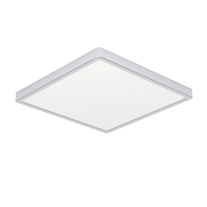 Utanpåliggande lampa Fueva, Krom