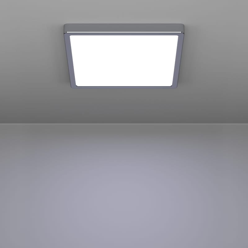 Utanpåliggande lampa Fueva - Krom - Belysning & el - Inomhusbelysning & lampor - Sovrumslampa - Taklampa sovrum