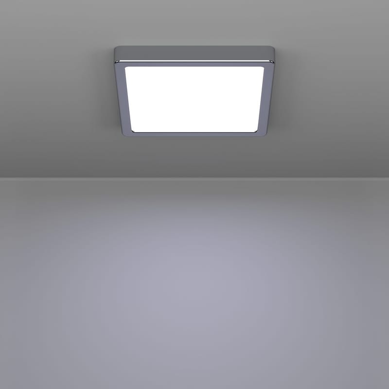 Utanpåliggande lampa Fueva - Krom - Belysning & el - Inomhusbelysning & lampor - Sovrumslampa - Taklampa sovrum