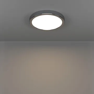 Utanpåliggande lampa Fueva Rund - Krom - Belysning & el - Inomhusbelysning & lampor - Sovrumslampa - Taklampa sovrum