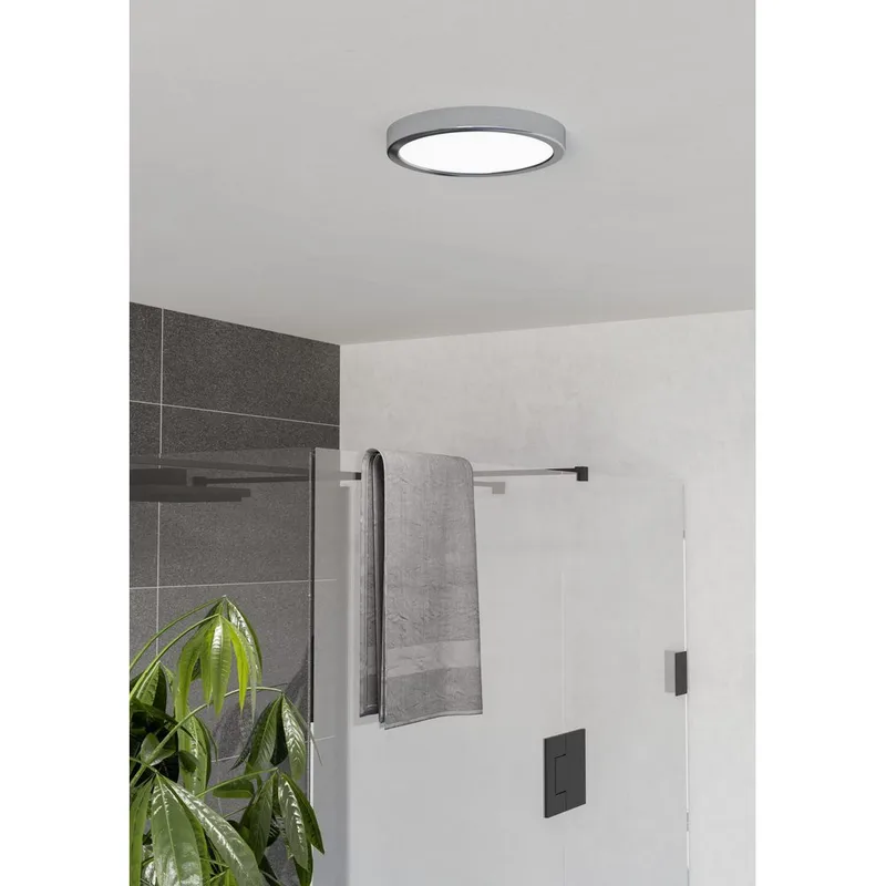 Utanpåliggande lampa Fueva Rund - Krom - Belysning & el - Inomhusbelysning & lampor - Sovrumslampa - Taklampa sovrum