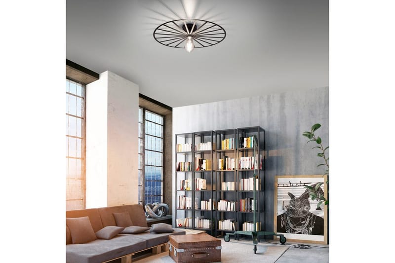 Vägg- och taklampa Spike - 50x9x50 cm - Belysning & el - Inomhusbelysning & lampor - Sovrumslampa - Taklampa sovrum