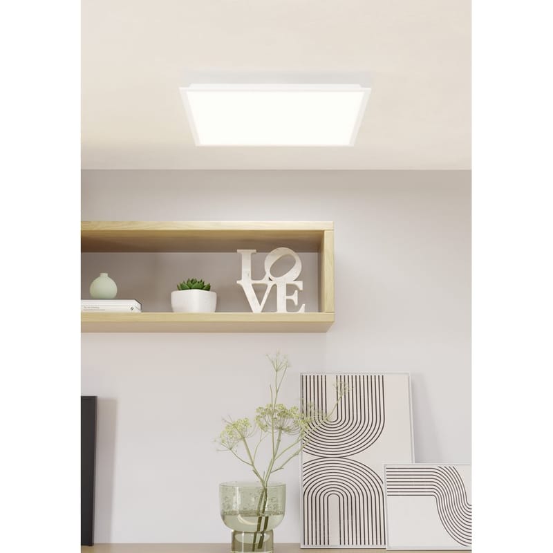 Vägg-/Taklampa Moradillo - 595x595 mm - Belysning & el - Inomhusbelysning & lampor - Sovrumslampa - Taklampa sovrum