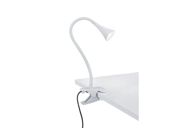 Viper LED klämlampa vit, Vit