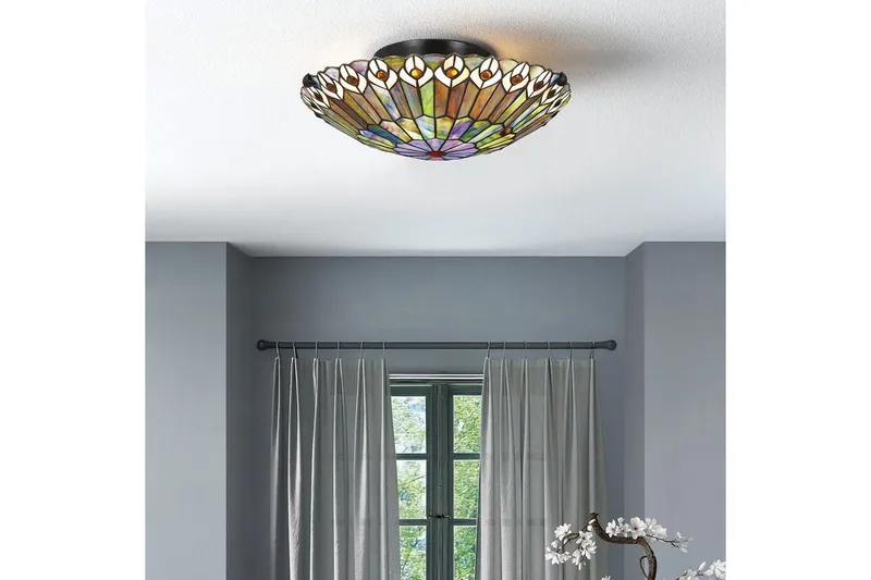 Watkins Quoizel Taklampa - Bronze - Belysning & el - Inomhusbelysning & lampor - Sovrumslampa - Taklampa sovrum