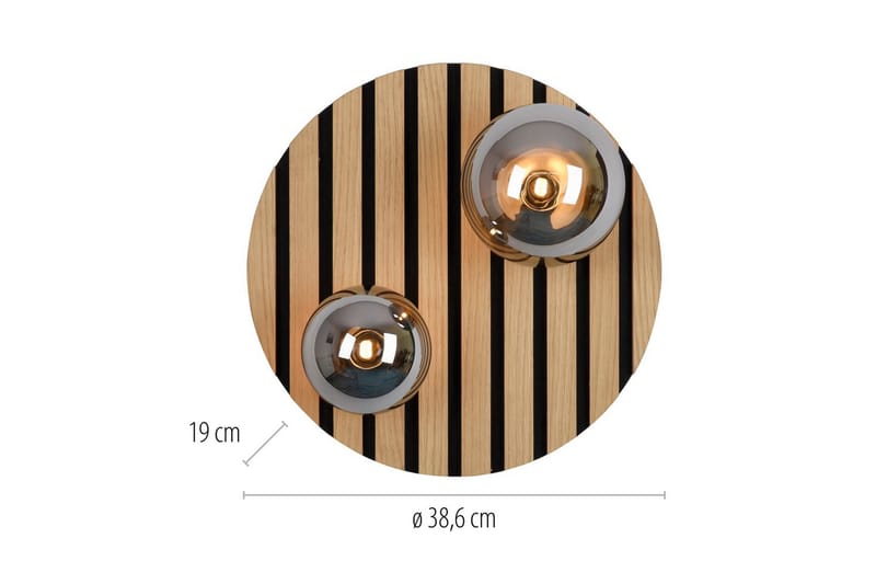 Widow Just Light Taklampa - Wood - Belysning & el - Inomhusbelysning & lampor - Sovrumslampa - Taklampa sovrum