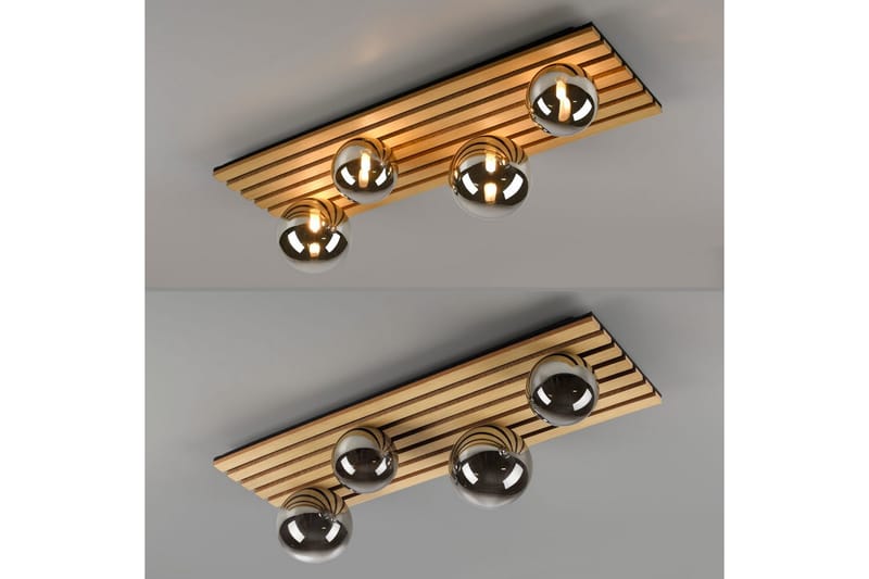 Widow Just Light Taklampa - Wood - Belysning & el - Inomhusbelysning & lampor - Sovrumslampa - Taklampa sovrum