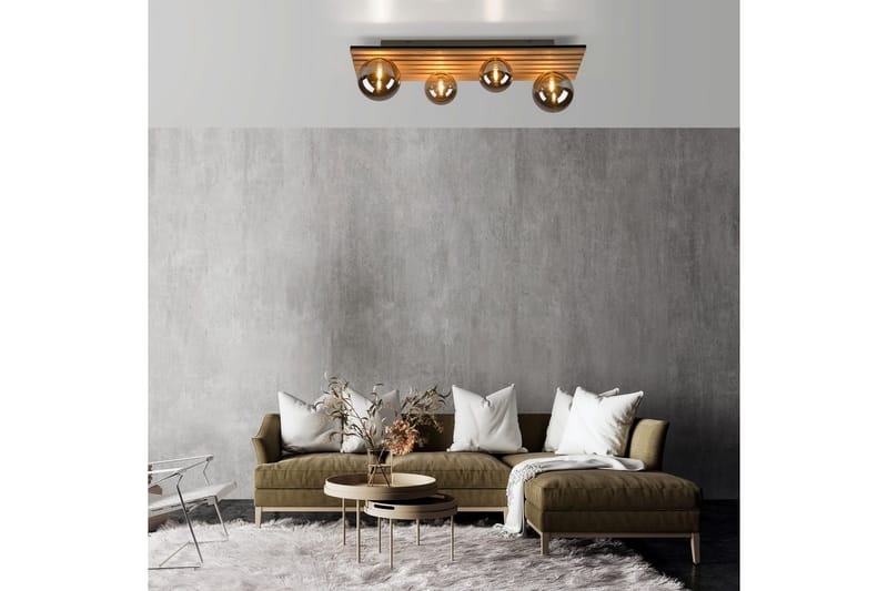 Widow Just Light Taklampa - Wood - Belysning & el - Inomhusbelysning & lampor - Sovrumslampa - Taklampa sovrum