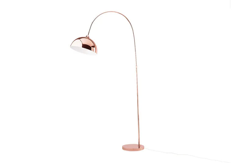 Candella Golvlampa 160 cm - Koppar - Belysning & el - Inomhusbelysning & lampor - Designlampor & speciallampa - Båglampa
