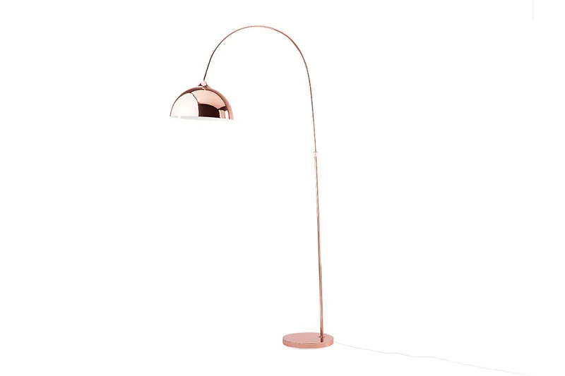 Candella Golvlampa 160 cm - Koppar - Belysning & el - Inomhusbelysning & lampor - Designlampor & speciallampa - Båglampa