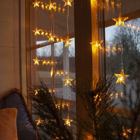 Star Curtain Ljusgardin 90 cm - transparent - Belysning & el - Inomhusbelysning & lampor - Dekorationsbelysning