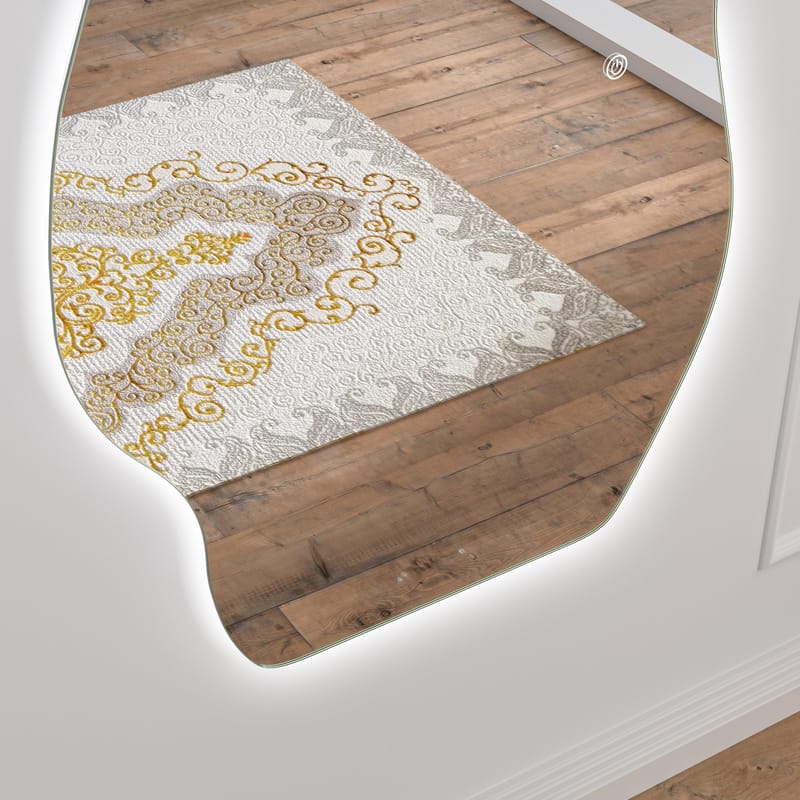 Stor spegel 120x70 cm | LED-belysning med dimmer | Bianca - Belysning & el - Inomhusbelysning & lampor - Möbelbelysning & integrerad belysning