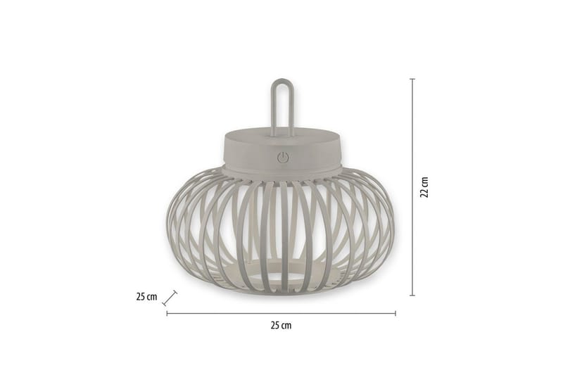 Akuba Just Light Taklampa - Greige - Belysning & el - Inomhusbelysning & lampor - Taklampa & takbelysning - Pendellampor & hänglampor