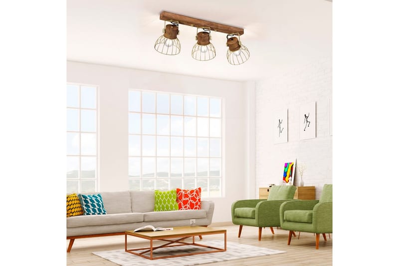 Alami Just Light Vägg/taklampa - Brass - Belysning & el - Inomhusbelysning & lampor - Taklampa & takbelysning - Pendellampor & hänglampor