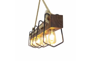 All Design Taklampa - Valnöt - Belysning & el - Inomhusbelysning & lampor - Taklampa & takbelysning - Pendellampor & hänglampor