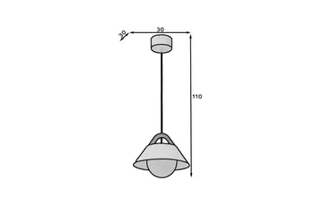 Almitara Pendellampa - Svart - Belysning & el - Inomhusbelysning & lampor - Taklampa & takbelysning - Pendellampor & hänglampor