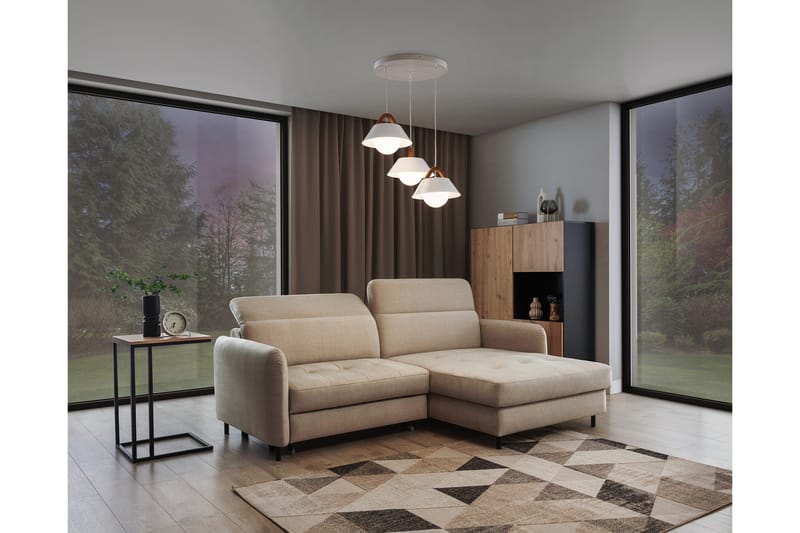 Almitara Pendellampa Rund - Svart - Belysning & el - Inomhusbelysning & lampor - Taklampa & takbelysning - Pendellampor & hänglampor