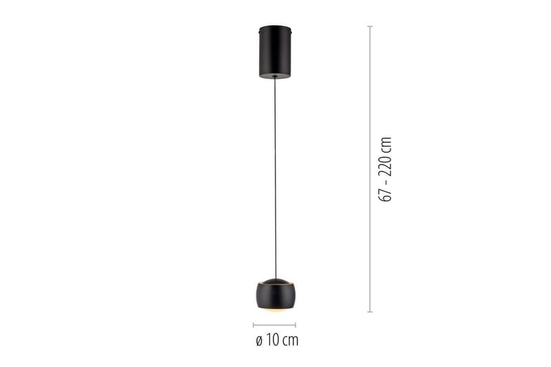 Ballini Just Light Taklampa - Black - Belysning & el - Inomhusbelysning & lampor - Taklampa & takbelysning - Pendellampor & hänglampor