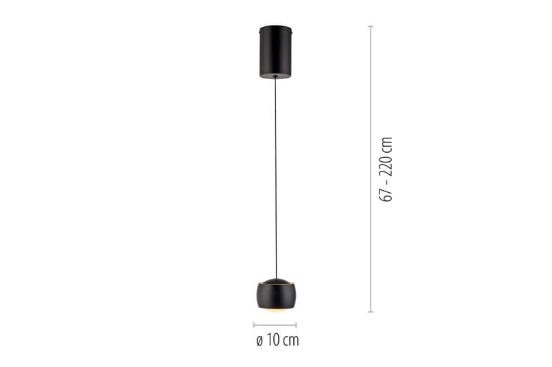 Ballini Just Light Taklampa - Black - Belysning & el - Inomhusbelysning & lampor - Taklampa & takbelysning - Pendellampor & hänglampor